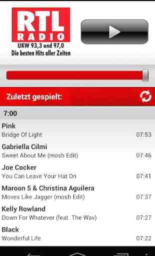 RTL RADIO 93,3 und  97,0 1