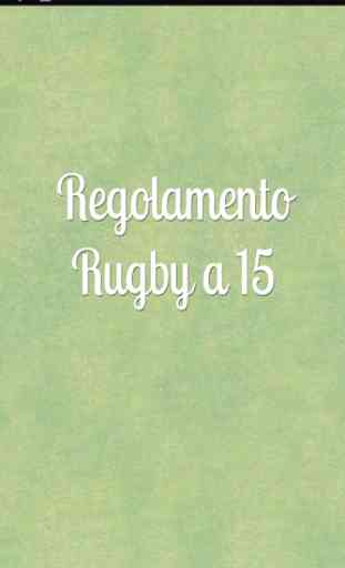 Rugby a 15 1
