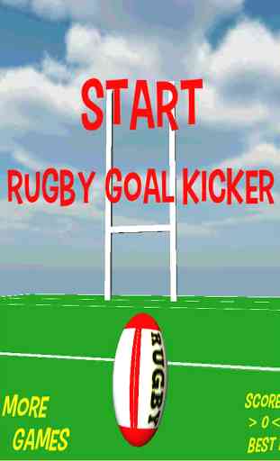 Rugby Goal Kicker 1
