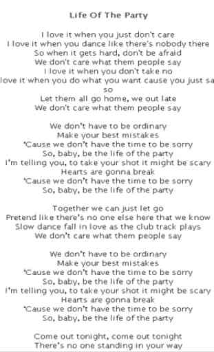 Shawn Mendes Lyrics 1