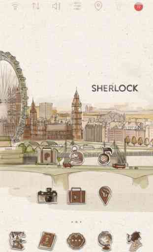 Sherlock live Launcher Theme 3