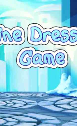 Shine dress up game 1