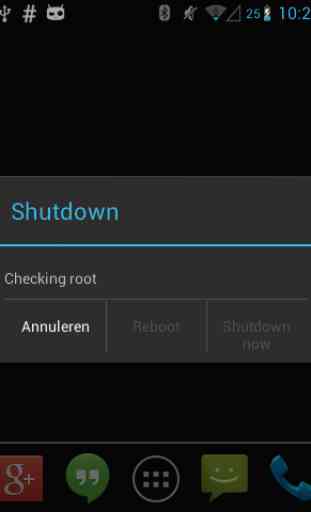 Shutdown (ROOT NEEDED) 1