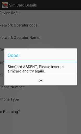 SIMCard Details 4