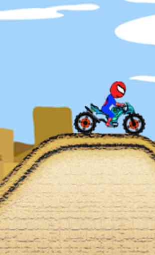Spider man Motorbiker Game 1