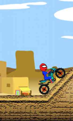 Spider man Motorbiker Game 2