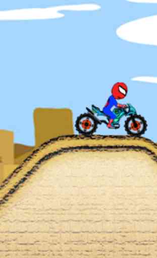 Spider man Motorbiker Game 4