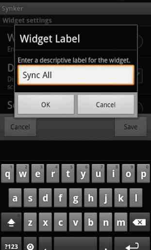 Synker - The Sync Widget 4