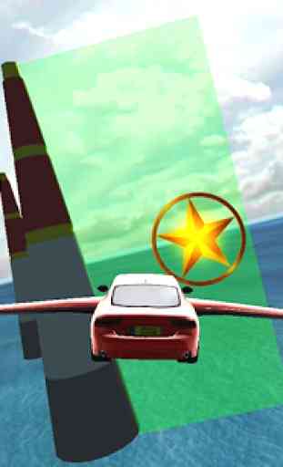 Voler 3D Car Flight Simulator 2