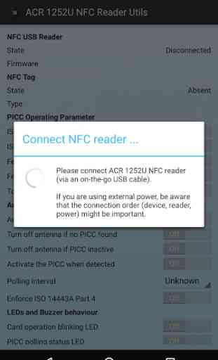 ACR 1252 USB NFC Reader Utils 1