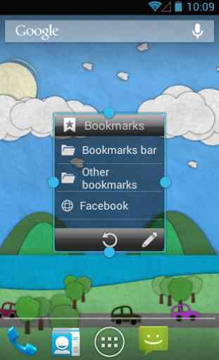 Bookmarks Widget 2