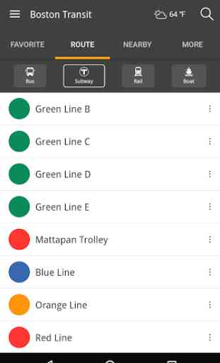 Boston Transit: MBTA Tracker 2