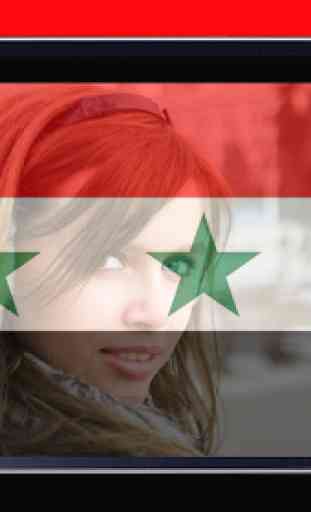 Drapeau de la Syrie 1