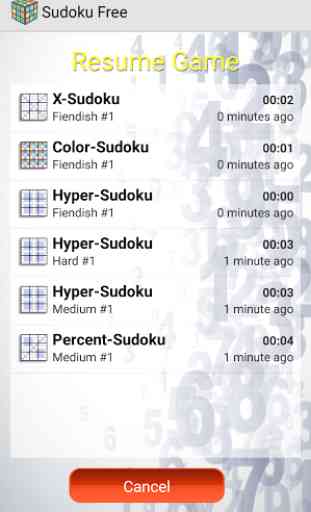 Free Sudoku - Gratuit 3