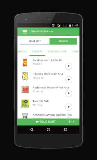 GrocShop- Grocery in minutes ! 1
