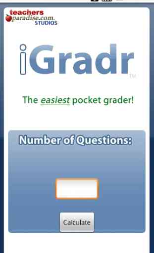 iGradr enseignants Pocket Grad 1
