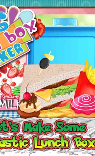 Lunch Box Maker Cooking Games 3