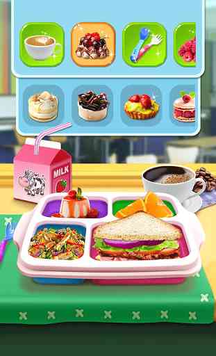 Make Lunch Box: Kids Food Game 4