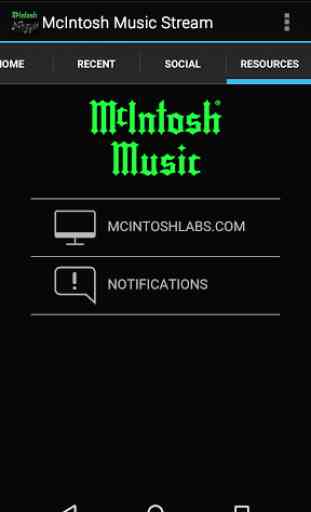 McIntosh Music Stream 4
