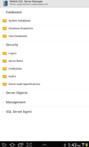 Mobile SQL Server Manager 4