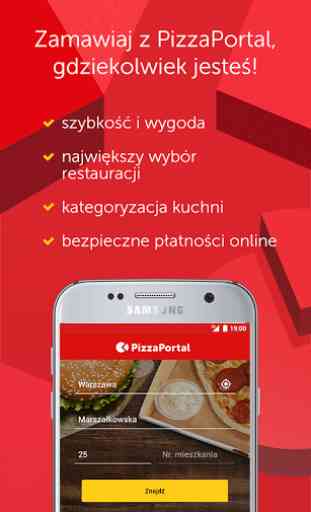PizzaPortal Jedzenie Online 1