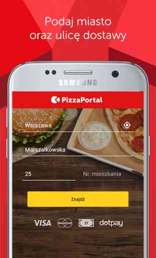 PizzaPortal Jedzenie Online 2