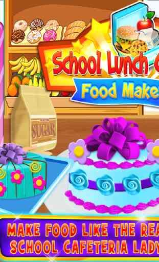 School Lunch Cafeteria Food 4