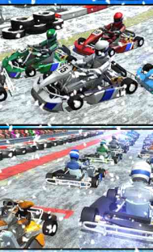 Snow Kart Go!Hill Buggy Racing 4
