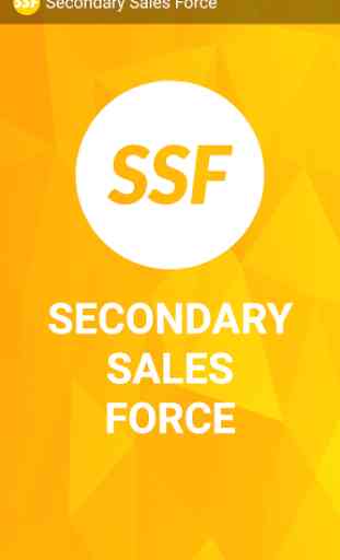 SSF - Secondary Sales Force 1