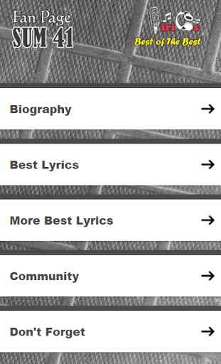Sum 41 Best Lyrics 1