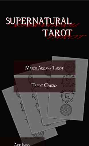Supernatural Tarot (SPN Tarot) 2