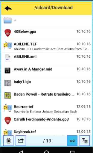 TEFview pour Android 2