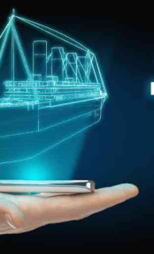 Titanic Hologram Camera 3D 1