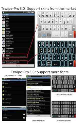 TSwipe-Pro keyboard 2