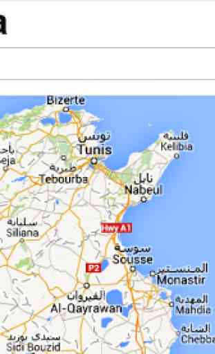 Tunis map 2