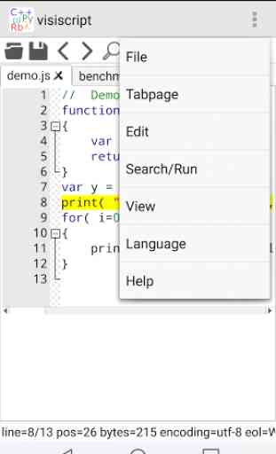 VisiScript Text Editor 2