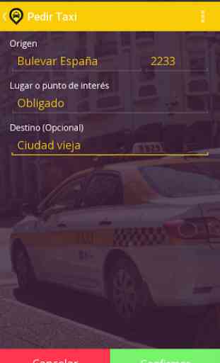 Voy en Taxi – App Taxi Uruguay 3
