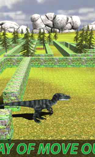 Wild Dinosaur Maze Run Sim 3D 4