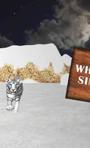 Wild White Tiger Simulator 3D 1