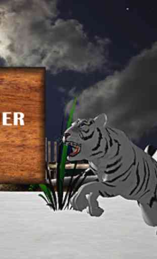 Wild White Tiger Simulator 3D 2