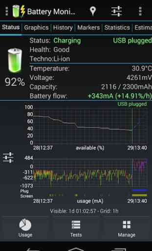 3C Battery Monitor Widget Pro 2