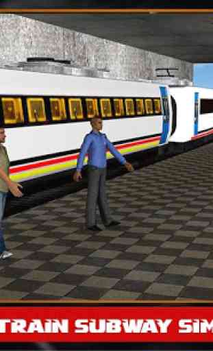 Bullet Train Subway Simulator 2