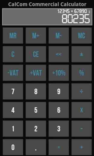 calCom - Commercial Calculator 2
