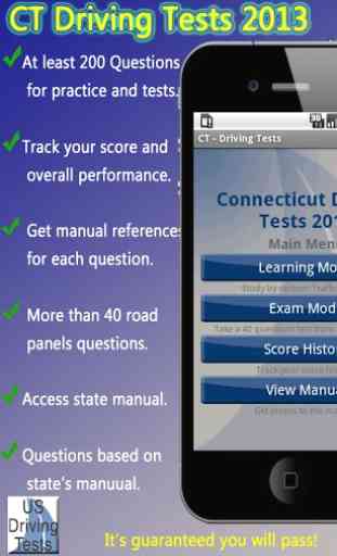 Connecticut Driving Test CT 1
