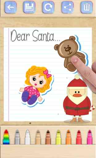 Créez la lettre pour Père Noël 4