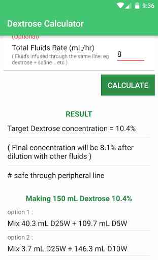 Dextrose Calc 3