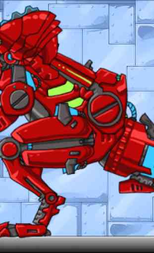 Dino Robot - Tyranno Red 3