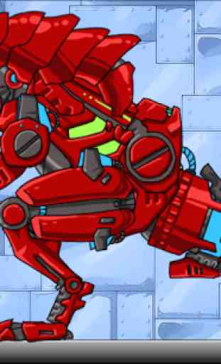 Dino Robot - Tyranno Red 4
