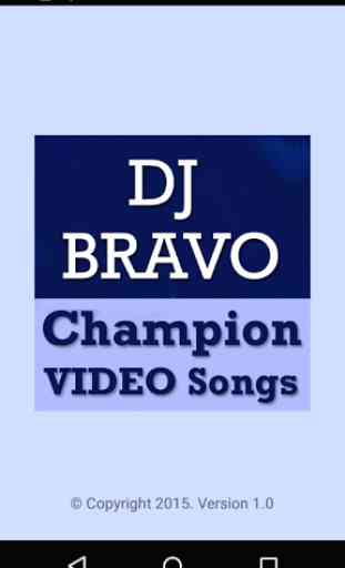 DJ Bravo Champion Video Song 1
