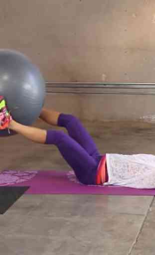 Exercices Ballon de Stabilité 3